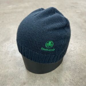Made in Ireland Knit Shamrock Beanie